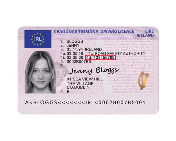 Buy Irish Driver's License