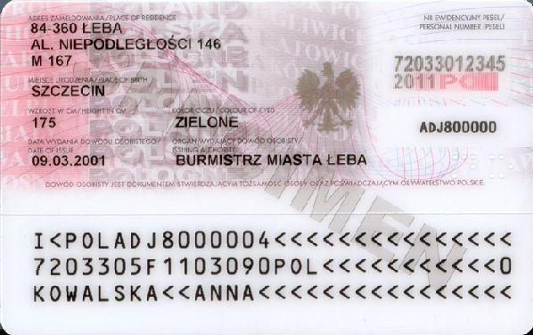 Buy Polish ID Card Online - Image 2