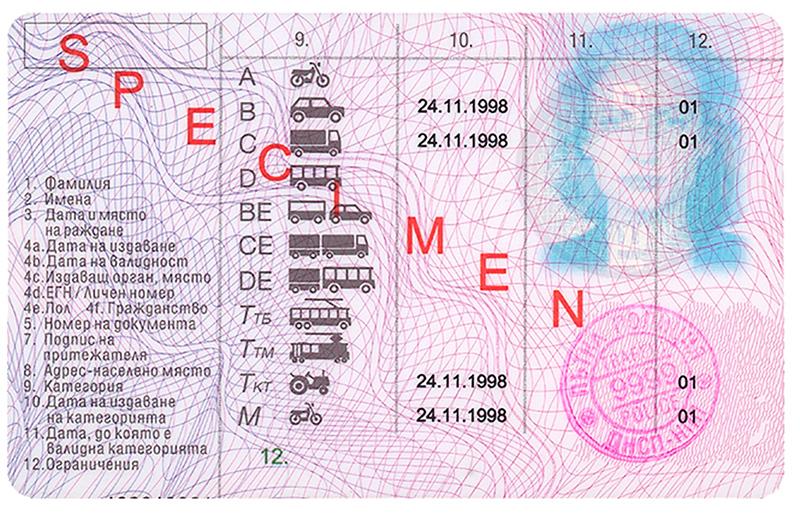 Apply for Registered Bulgarian drivers License