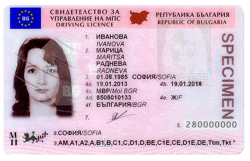 Apply for Registered Bulgarian drivers License